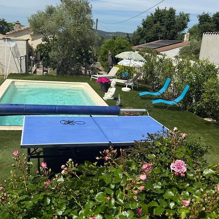 Gite Climatise Avec Piscine Sur Les Hauteurs De Bollene Exterior photo