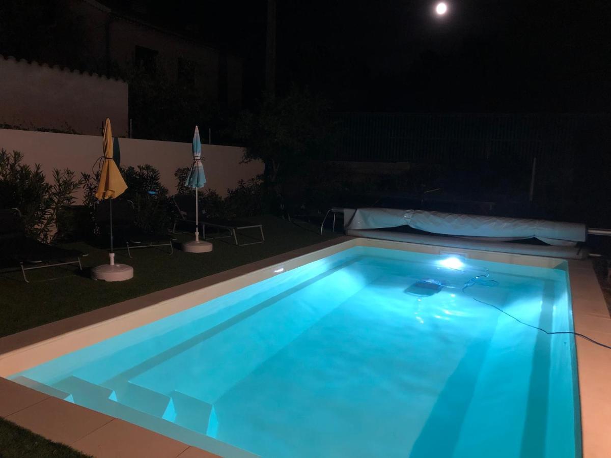 Gite Climatise Avec Piscine Sur Les Hauteurs De Bollene Exterior photo